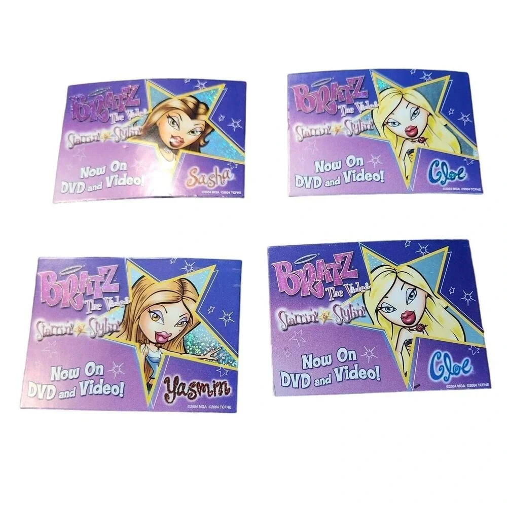 2004 Bratz‎ Movie Pin Back NOS